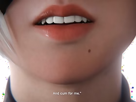 YoRHa 2B Android Fucked Hard: Nier Automata 3D Hentai Creampie Penetration 4K NSFW