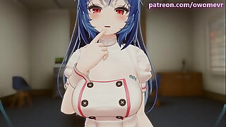 Horny Nurse takes dolour of you -  vrchat erp (lewd pov roleplay) - teaser