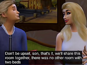 StepSon Fucking StepMom After Having To Patch The Same Room Onwards Hotel On Pry out