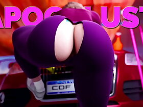APOCALUST revisited #55 • Big, squishy butt-cheeks apt in your face