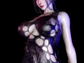 Beauty chick ride big dick - 3D Animation